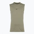 Herren Trainings-T-Shirt Nike Pro Dri-Fit Sleeveless Top light army/schwarz 7