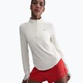 Damen-Longsleeve zum Laufen Nike Swift Dri-Fit UV 1/4-Zip sail