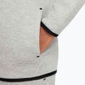 Nike Sportswear Tech Fleece Sweatshirt mit durchgehendem Reißverschluss für Kinder, dunkelgrau, heather/schwarz/schwarz 7
