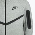 Nike Sportswear Tech Fleece Sweatshirt mit durchgehendem Reißverschluss für Kinder, dunkelgrau, heather/schwarz/schwarz 11