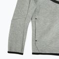 Nike Sportswear Tech Fleece Sweatshirt mit durchgehendem Reißverschluss für Kinder, dunkelgrau, heather/schwarz/schwarz 13