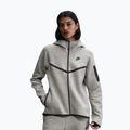 Damen-Sweatshirt Nike Sportswear Tech Fleece Windrunner dark grey heather/black