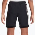 Kinder-Fußballshorts Nike Academy Dri-Fit Jr black/black/pale ivory/ pale ivory 2