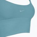 Sport-BH Nike Zenvy Rib Light Support smokey blue/white 3