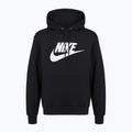 Herren-Hoodie Nike Club Pullover Hoodie black/black/white 6