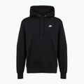 Herren-Hoodie Nike Club Pullover Hoodie black/black/white 6