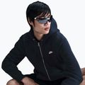 Nike Club Kapuzenpullover mit durchgehendem Reißverschluss für Männer obsidian/obsidian/weiß 4