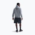 Herren Nike Club Pullover Hoodie dark grey heather/light smoke grey/white 3