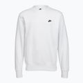 Herrenpullover Nike Club Fleece Crew white/black 7