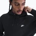 Herren-Hoodie Nike Club Pullover Hoodie black/black/white 5