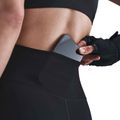 Damen Leggings Nike One High-Waisted schwarz/weiß 4