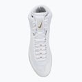 Nike Inflict 4 Ringerschuh weiß/metallic gold/photon dust/schwarz 5