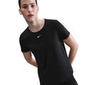 Damen Trainings-T-Shirt Nike One Classic Dri-Fit schwarz/weiss 4