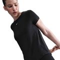 Damen Trainings-T-Shirt Nike One Classic Dri-Fit schwarz/weiss 5