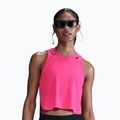 Damen-Laufshirt Nike AeroSwift hyper pink/black