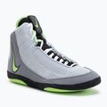 Nike Inflict 4 Fußball Wrestling Schuhe grau/Lime Blast/anthrazit/weiß