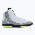 Nike Inflict 4 Fußball Wrestling Schuhe grau/Lime Blast/anthrazit/weiß 2