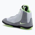 Nike Inflict 4 Fußball Wrestling Schuhe grau/Lime Blast/anthrazit/weiß 3