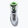 Nike Inflict 4 Fußball Wrestling Schuhe grau/Lime Blast/anthrazit/weiß 5