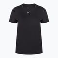 Damen Trainings-T-Shirt Nike One Classic Dri-Fit schwarz/weiss 7