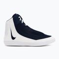 Nike Inflict 4 weiß/college navy Ringen Schuhe 2