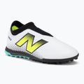 Kinder Fußballschuhe New Balance Tekela Magique V4+ TF weiß