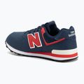Sneaker New Balance Classic 574's V1 navy/red/white 3