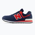 Sneaker New Balance Classic 574's V1 navy/red/white 3