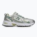 New Balance 530's Silber Metallic/Mallard Grün Schuhe 2