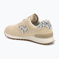 Damenschuhe New Balance Classic 574's V2 beige 3