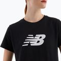 Damen New Balance Jersey Logo schwarz 4