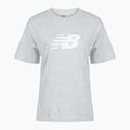 Shirt Damen New Balance Schuhe Sport Jersey Relaxed Logo reflection/white/light arctic grey