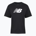 Shirt Damen New Balance Schuhe Sport Jersey Relaxed Logo black/white