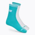 Socken New Balance Running Stripe Midcalf 2 Paar blue/white    Neu