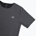 Herren New Balance Race Day graphitfarbenes Laufshirt 3