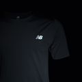 Herren New Balance Race Day graphitfarbenes Laufshirt 5