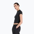 Frauen New Balance Define Fitted schwarzes T-shirt 4