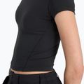 Frauen New Balance Define Fitted schwarzes T-shirt 5