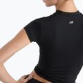 Frauen New Balance Define Fitted schwarzes T-shirt 6