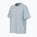 Damen New Balance Sport Entspanntes Grafik-T-Shirt eisblau