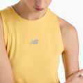 Damen New Balance Jacquard Slim Tank Laufshirt clementine 5