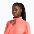 Frauen New Balance Sport Essentials Space Dye driftred laufen Sweatshirt 4