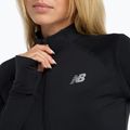 Women's New Balance Harmony Half Zip Laufshirt schwarz 4