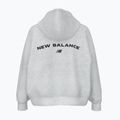 Damen New Balance Reimagine Fleece Hoodie ashheath 2