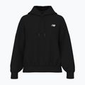 Damen New Balance Reimagine Fleece Hoodie schwarz