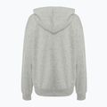 Damen New Balance Sport Grafik French Terry Hoodie sportlich grau 2