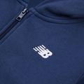 Kinder-Sweatshirt New Balance Brush Back Small Logo Full Zip Hoodie nb navy 3