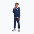 Kinder-Sweatshirt New Balance French Terry Small Logo Full Zip Hoodie nb navy 2