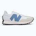 New Balance 327's V1 weiß/blaue Lagune Schuhe 2