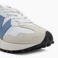 New Balance 327's V1 weiß/blaue Lagune Schuhe 7